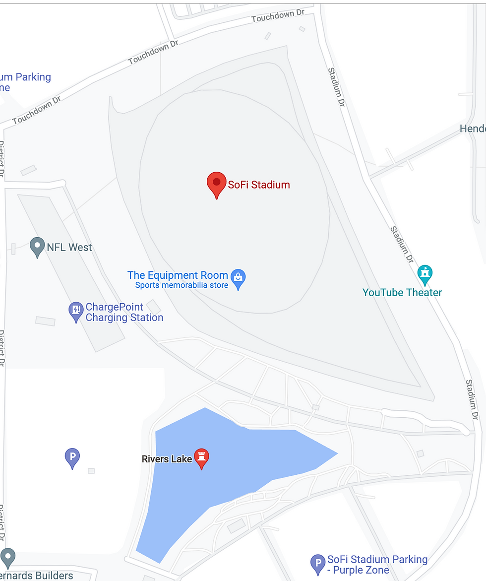 Google Maps: the name is Rivers Lake whether you like it or not