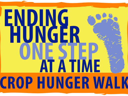 CROP Hunger Walk is November 6th