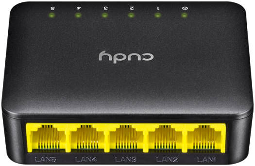 Thumbnail: Cudy FS105D 5-Port 10/100 Switch