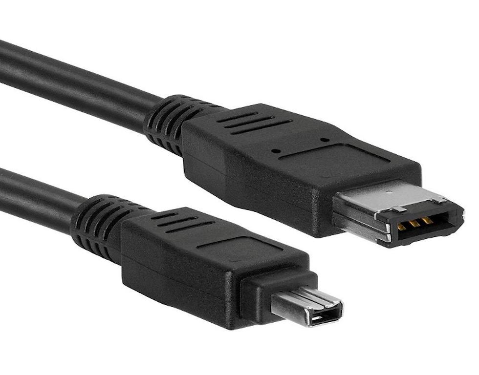 IEEE 1394 4-Pin/6-Pin 400 Mbps FireWire Cable