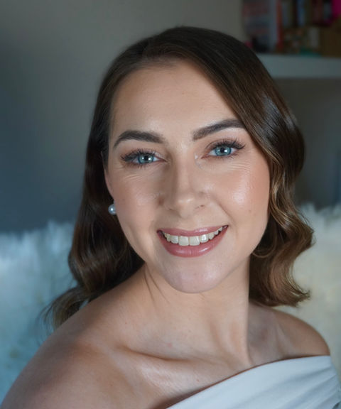 Glowy Bridal Makeup, Makeup Artist Ireland