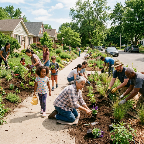 The Power Is Us How Unity and Teamwork Spark Lasting Community Change