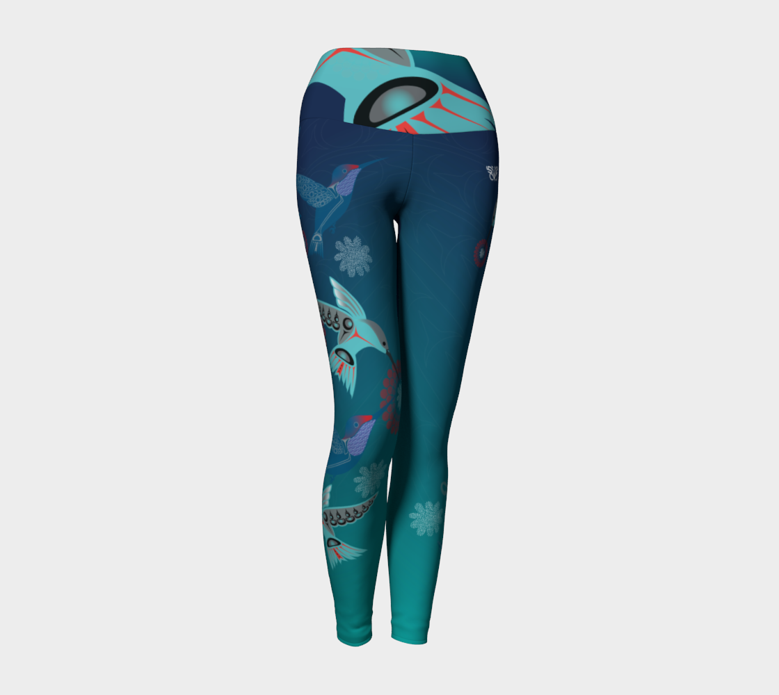 Hummingbird Love and Light Yoga Legging