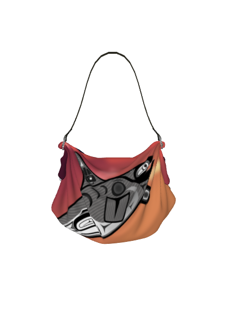 Origami Tote Killerwhale by Shar Wilson