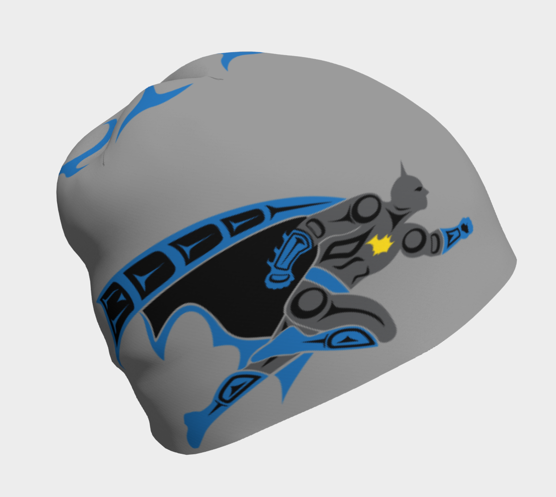 Batman Grey Beanie by Shar Wilson