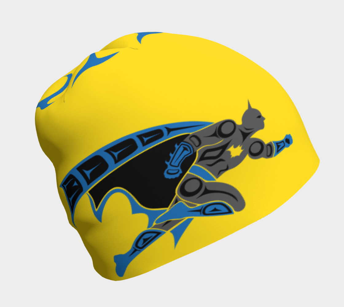 Batman Yellow Beanie by Shar Wilson