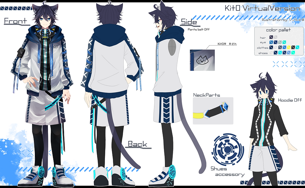 Work:Kit0様三面図