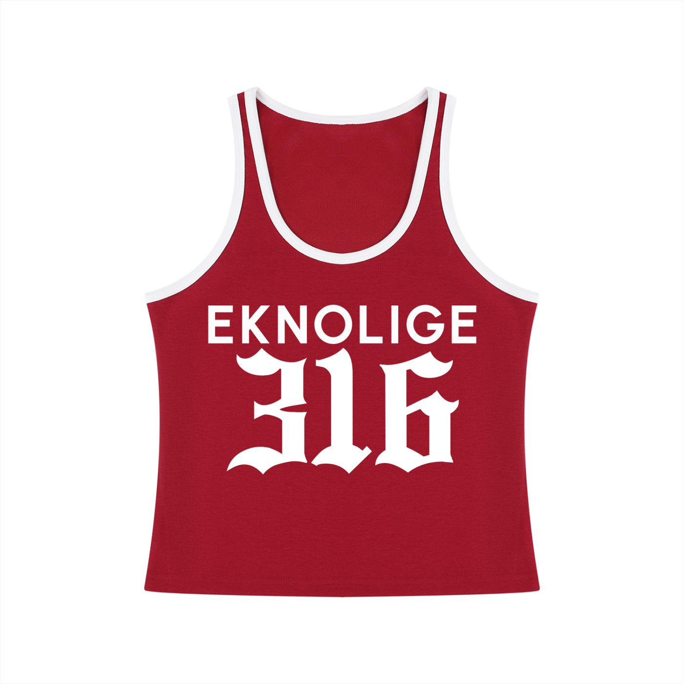 NEW DROP - Women's Color Block Cropped Tank Top