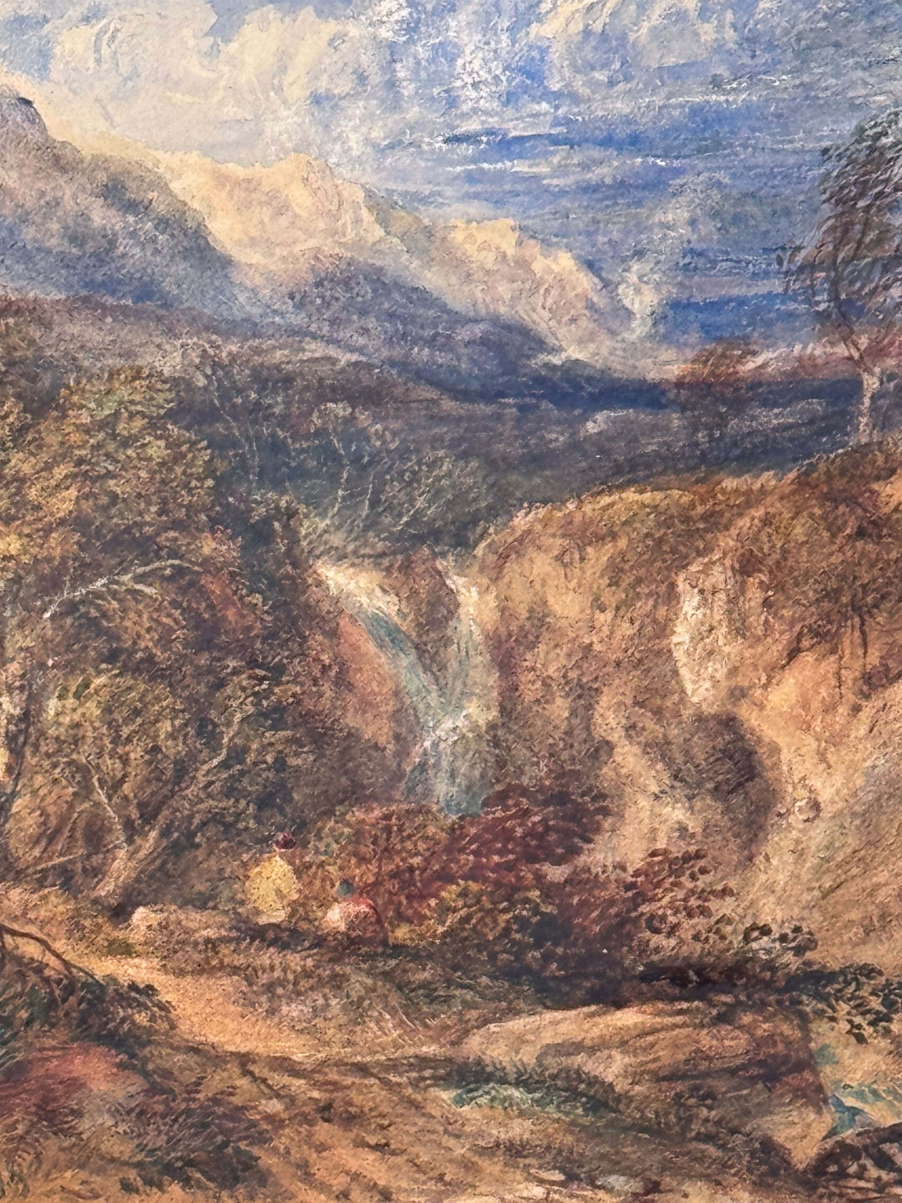 Copley Fielding (1787-1855) - Waterfall in Perthshire, Scotland