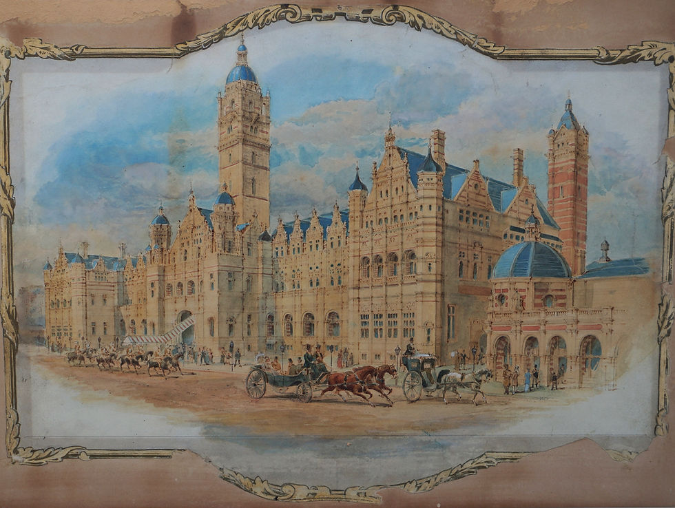 Circle of Thomas Edward Collcutt (1840-1924) Imperial Institute c.1890s