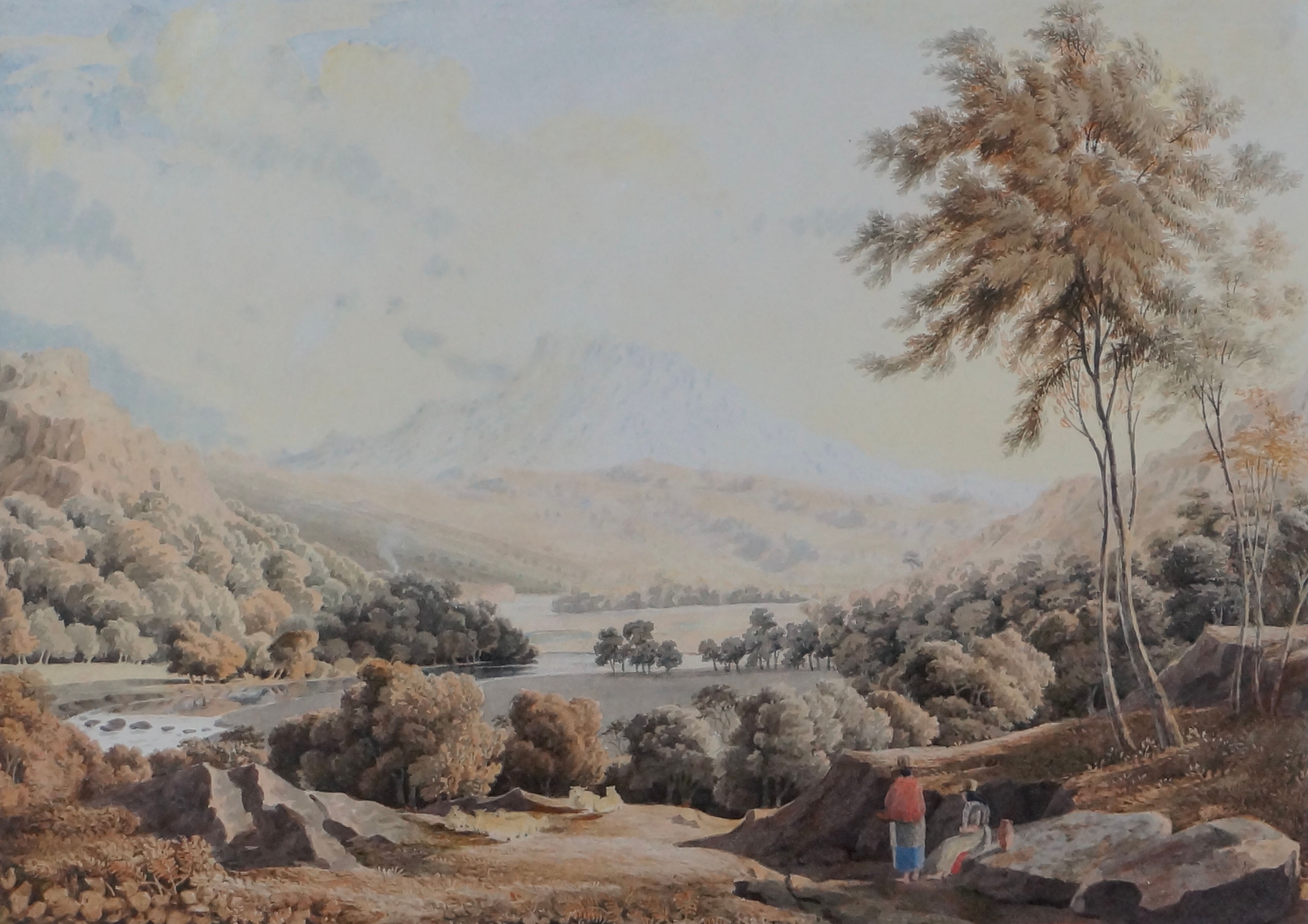 William Turner of Oxford (1789-1862) - View of Snowdon