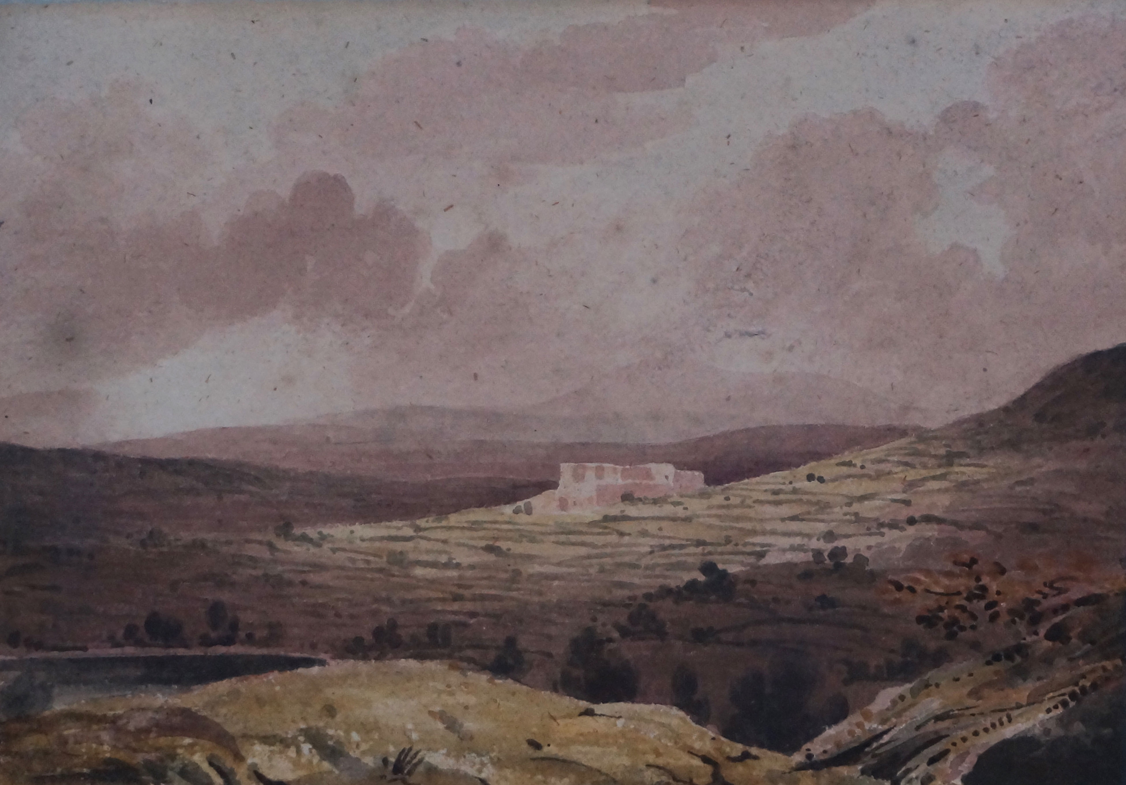 Thomas Tudor (1785-1855) - Castle in a Landscape