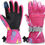 Thumbnail: Ski Gloves, Warmest Waterproof and Breathable Snow Gloves for Cold Weather, Fit