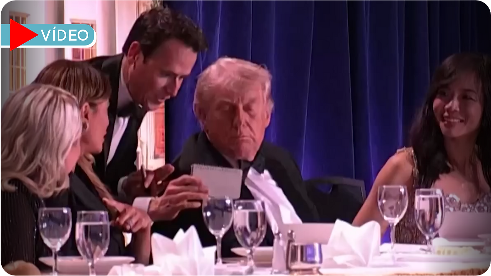 Tiros Interrompem Jantar e Trump é Retirado às Pressas