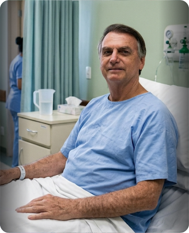 Hospital Informa Melhora de Bolsonaro em Meio a Debate no STF