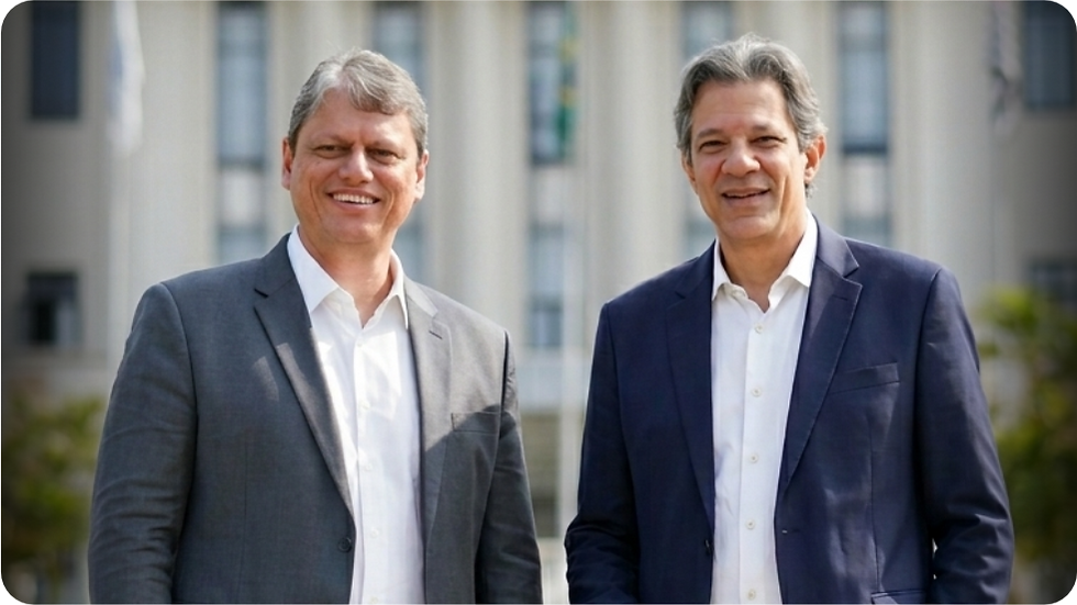 Tarcísio Lidera Sobre Haddad em Todos Cenários, aponta Pesquisa Quaest