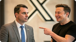 Flávio Bolsonaro Processa X e Plataforma Defende Liberdade de Expressão