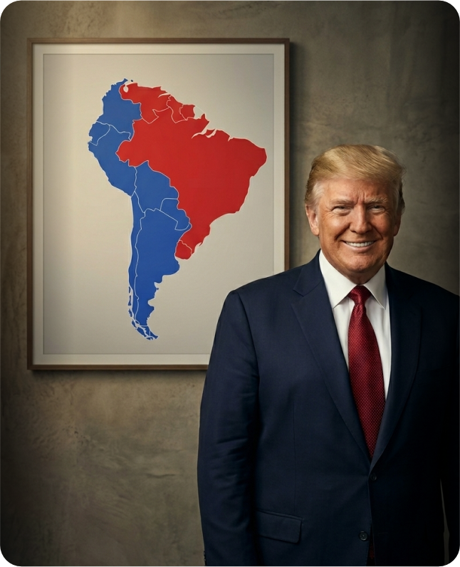 Mapa Político da América do Sul Mostra Avanço da Direita e Foco no Brasil