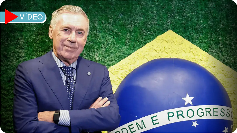 CBF Renova Contrato de Carlo Ancelotti Até a Copa de 2030