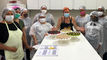 Cerquilho encerrou mais uma turma do curso Seja Um Especialista em Brigadeiro Gourmet