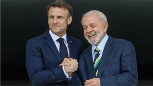 Lula pede que Macron “abra seu coração” para acordo com Mercosul