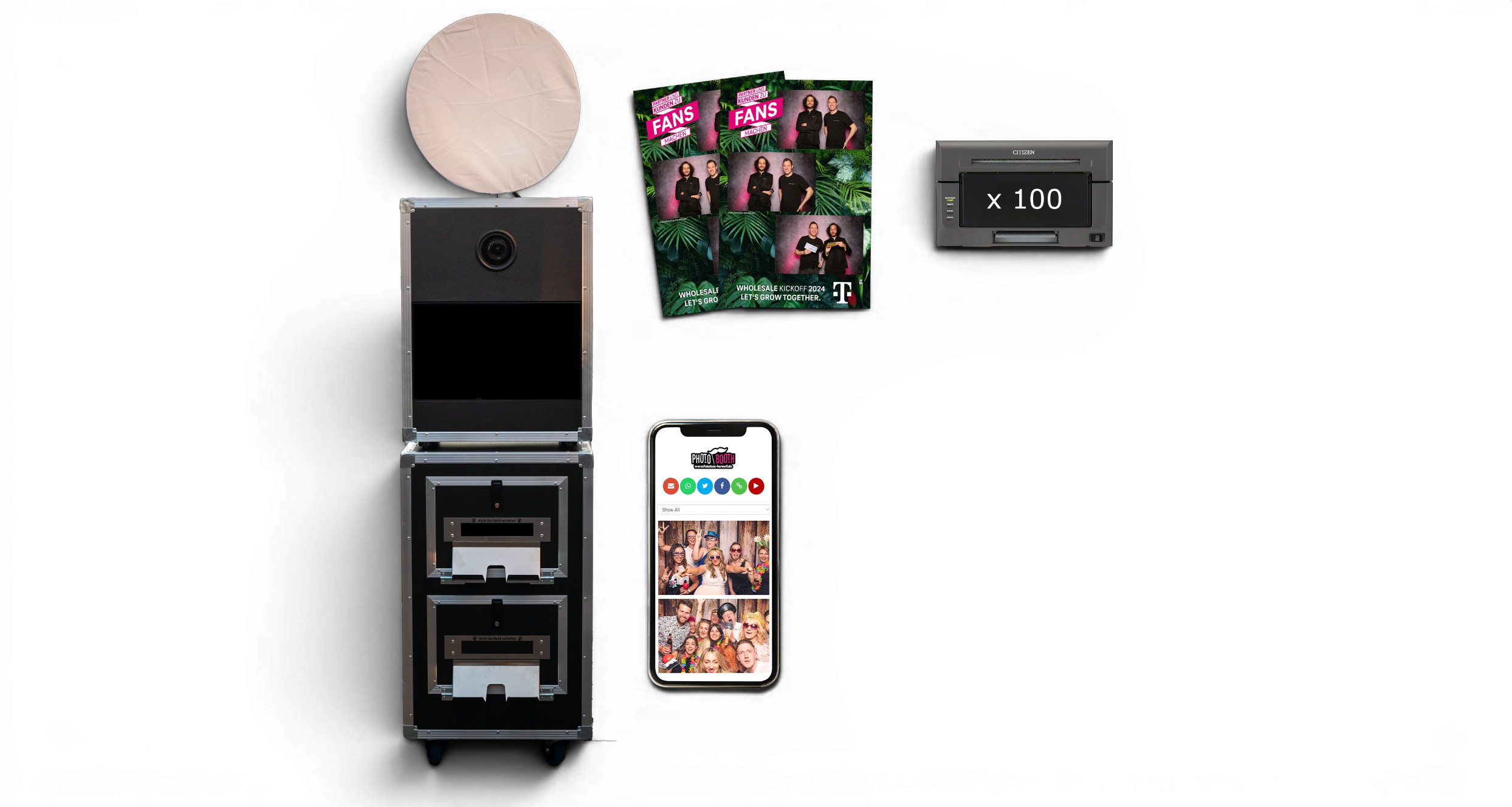 Fotobox Paket PRINT 100