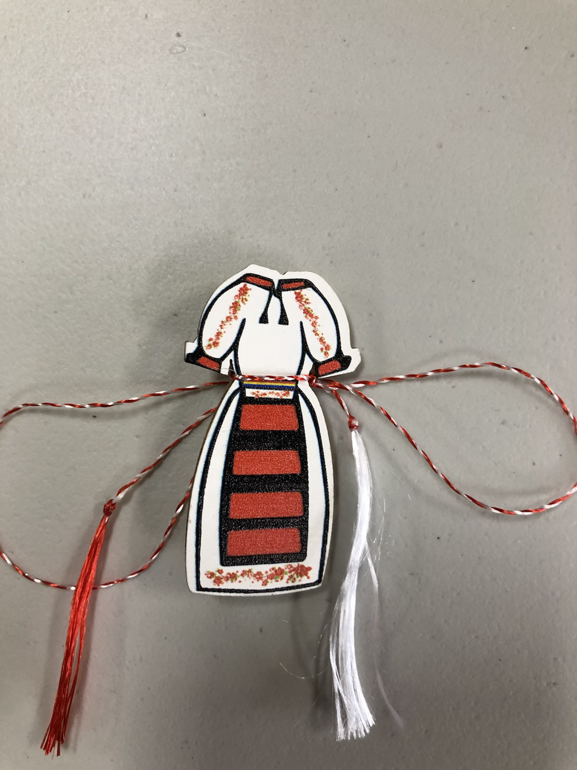 Martisoare brosa de lemn 