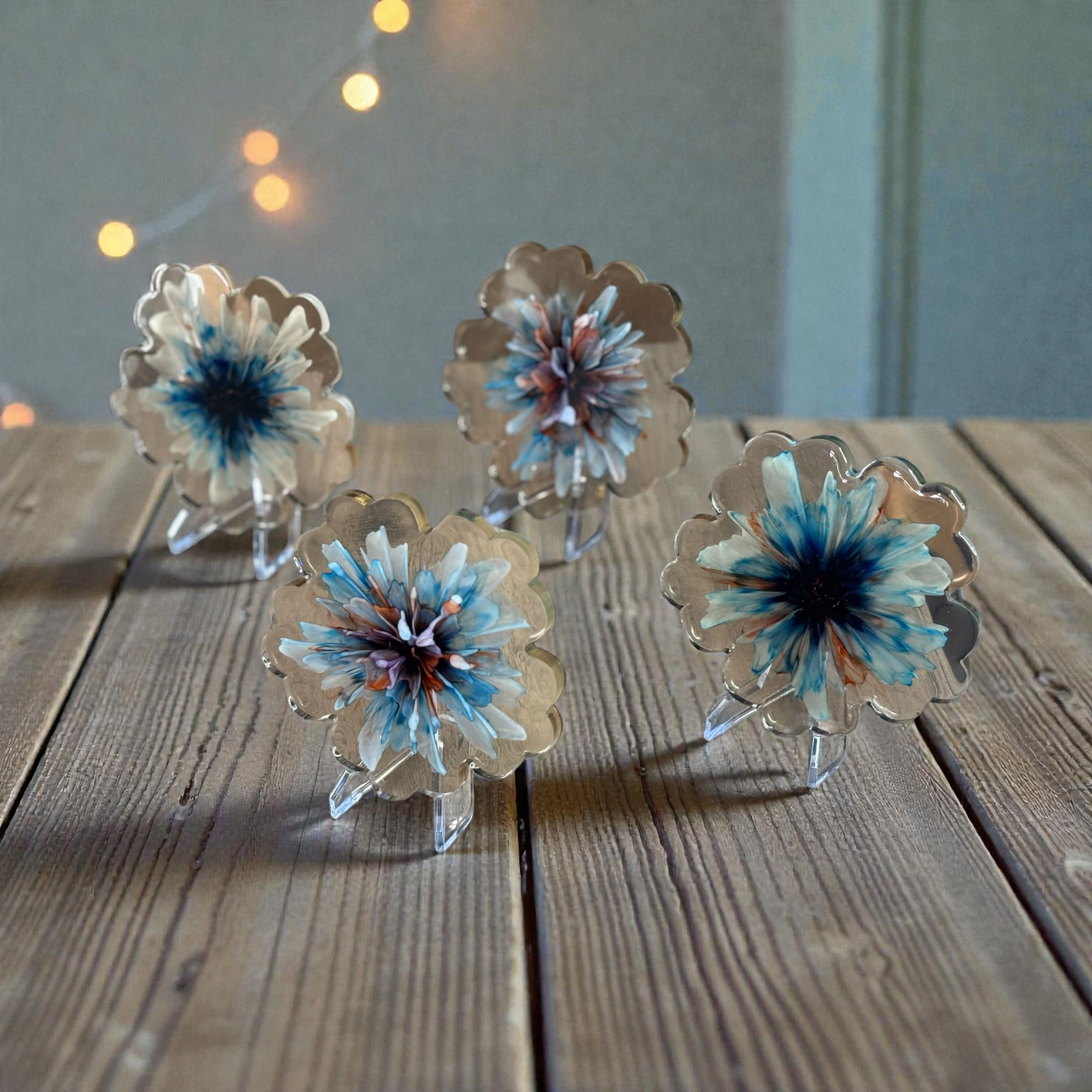 Coastal Bloom Coasters