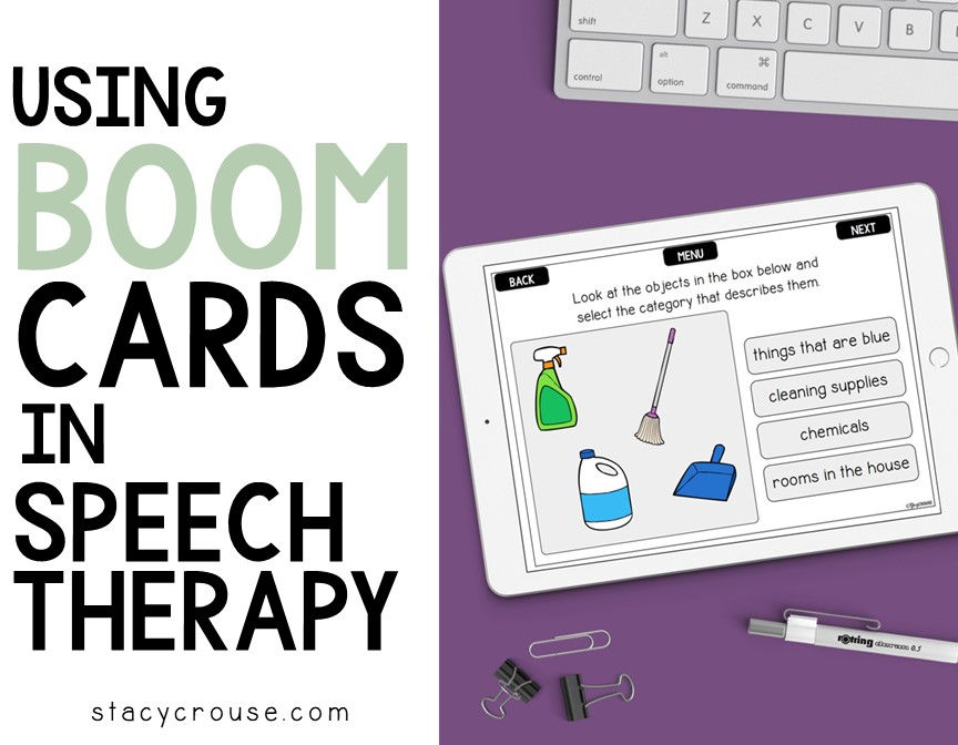 Using Boom Cards™ In Speech Therapy
