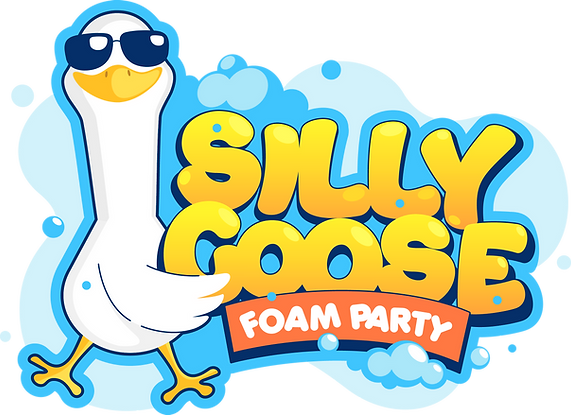 Silly Goose Foam Party Logo