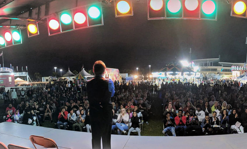 County fair entertainment show