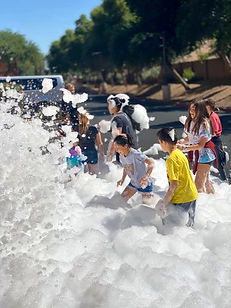 silly goose foam party