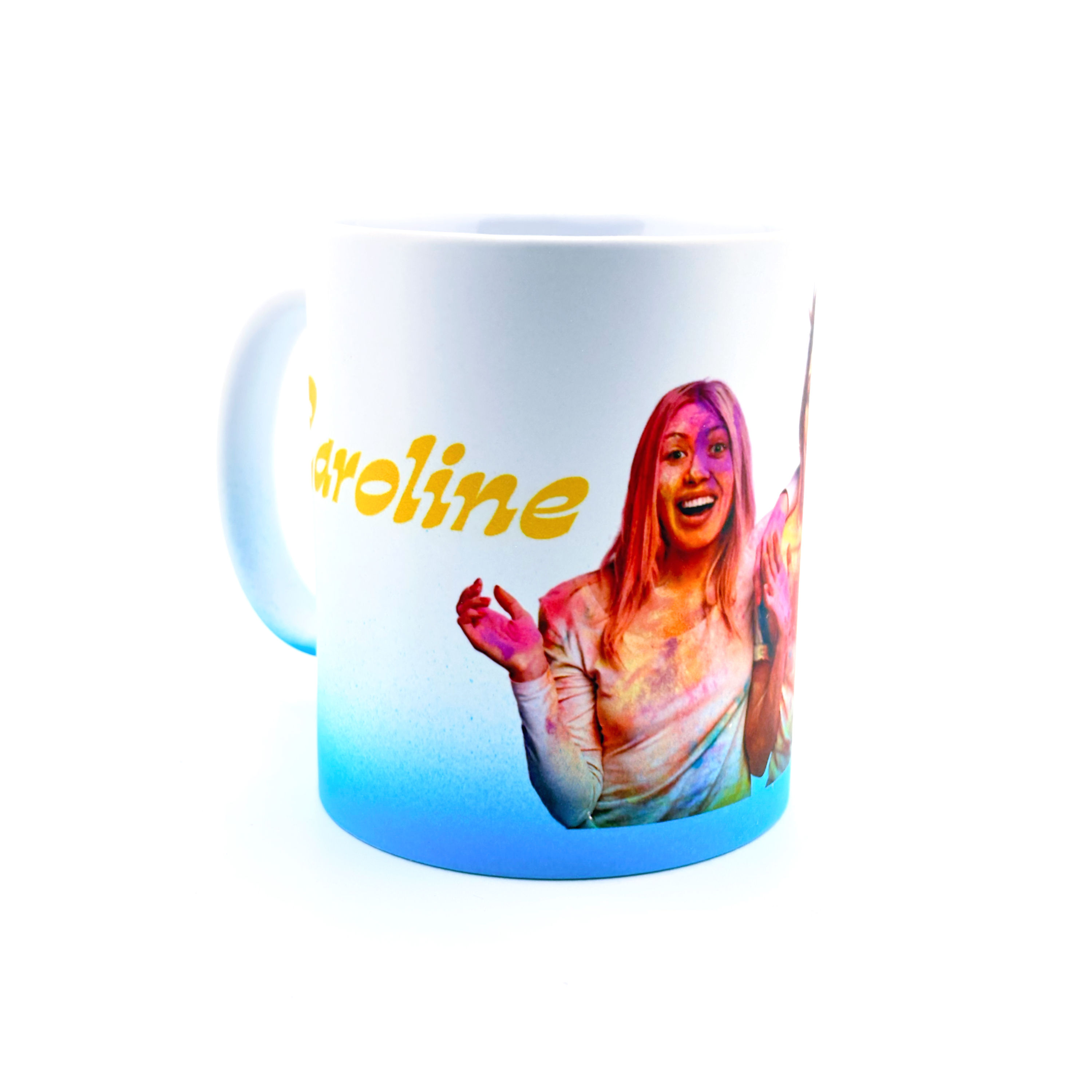 Tasse céramique 350 ml – Finition mate avec dégradé coloré