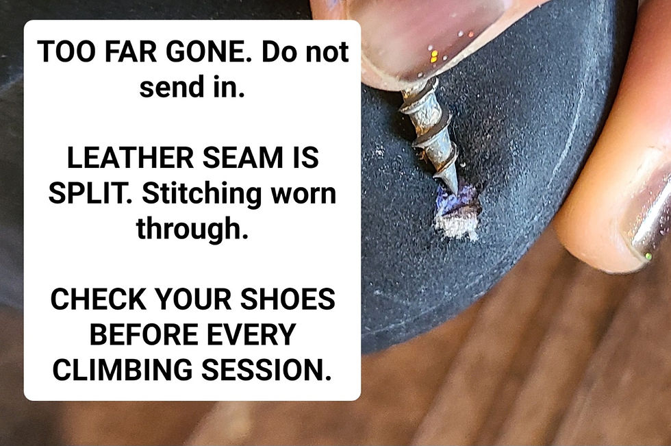 Thumbnail: Climbing Shoe Return Shipping Label