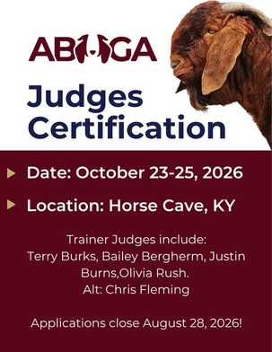 Judges Certification application closes August 28,2026