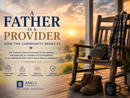 A Father Is a Provider: Strengthening Families and Communities