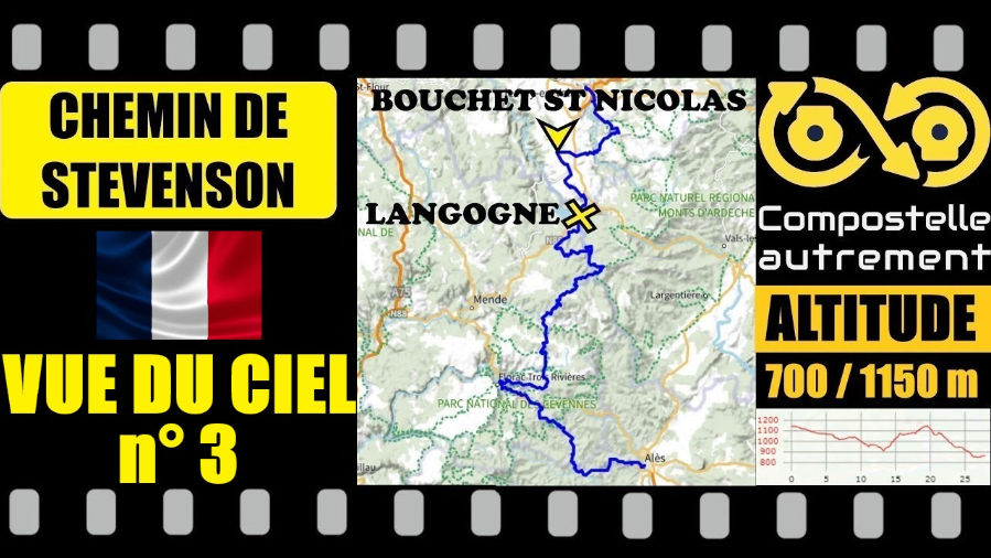 chemin de Stevenson vue du ciel 