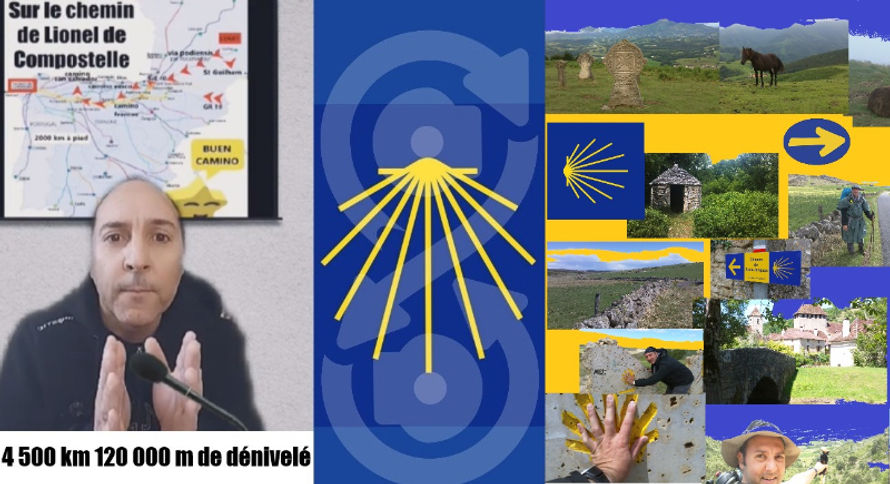 Sur le chemin de Lionel de Compostelle