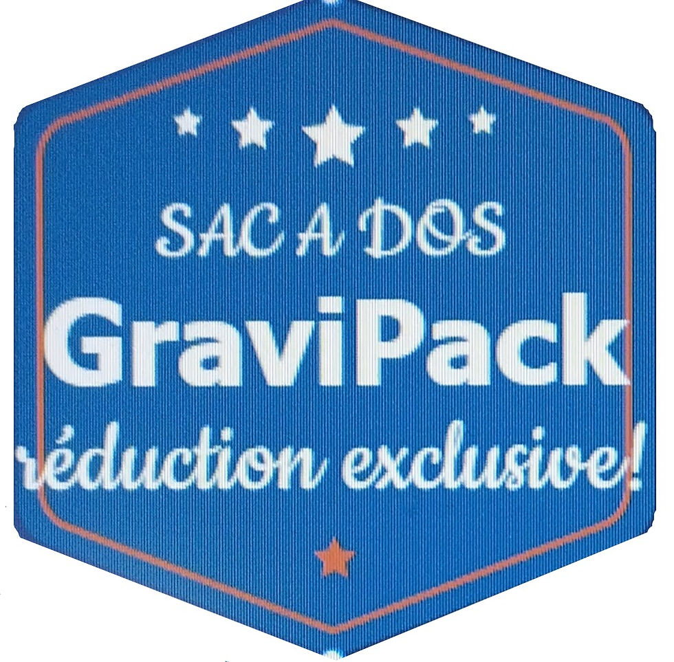 Gravipack, "le sac en apesanteur" !!!