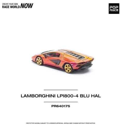 Thumbnail: 1:64 Poprace Lamborghini Countach LPI 800-4 – Blu Hal