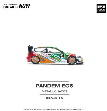 Thumbnail: 1:64 Pop Race PANDEM CIVIC EG6 v1.5 JACCS