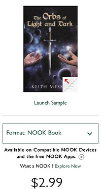 Link to The Orbs of Light and Dark in the Nook Bookstore