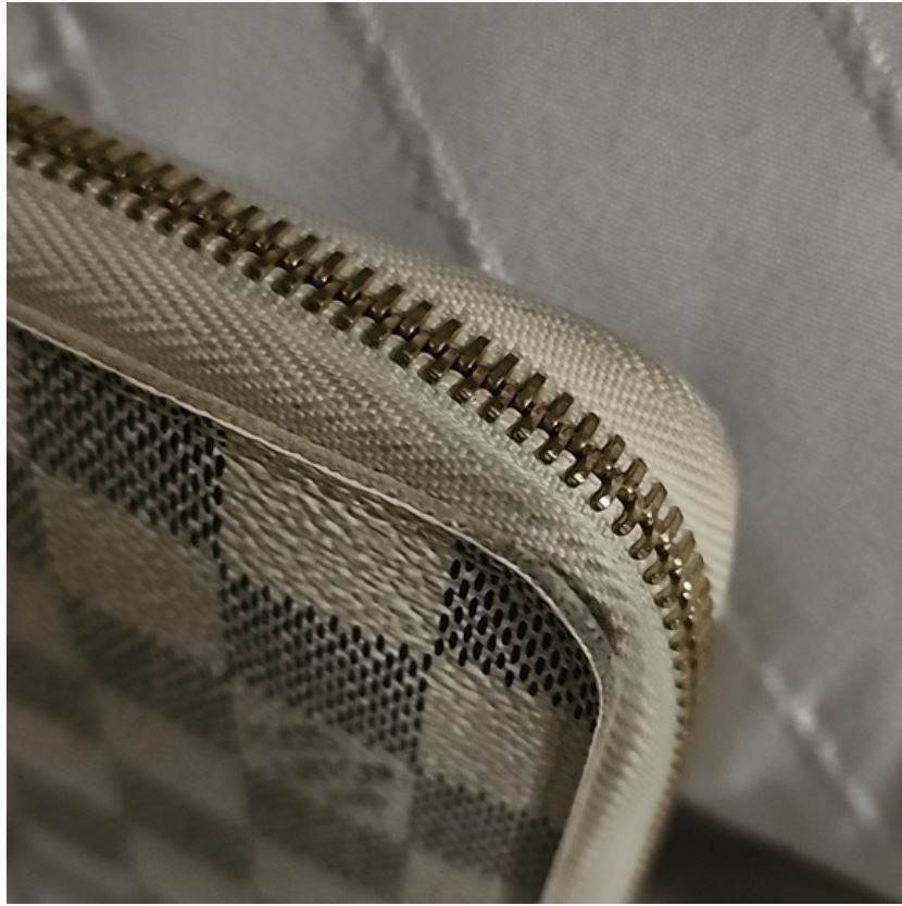 Thumbnail: Louis Vuitton Damier Azur Zippy Organizer Wallet