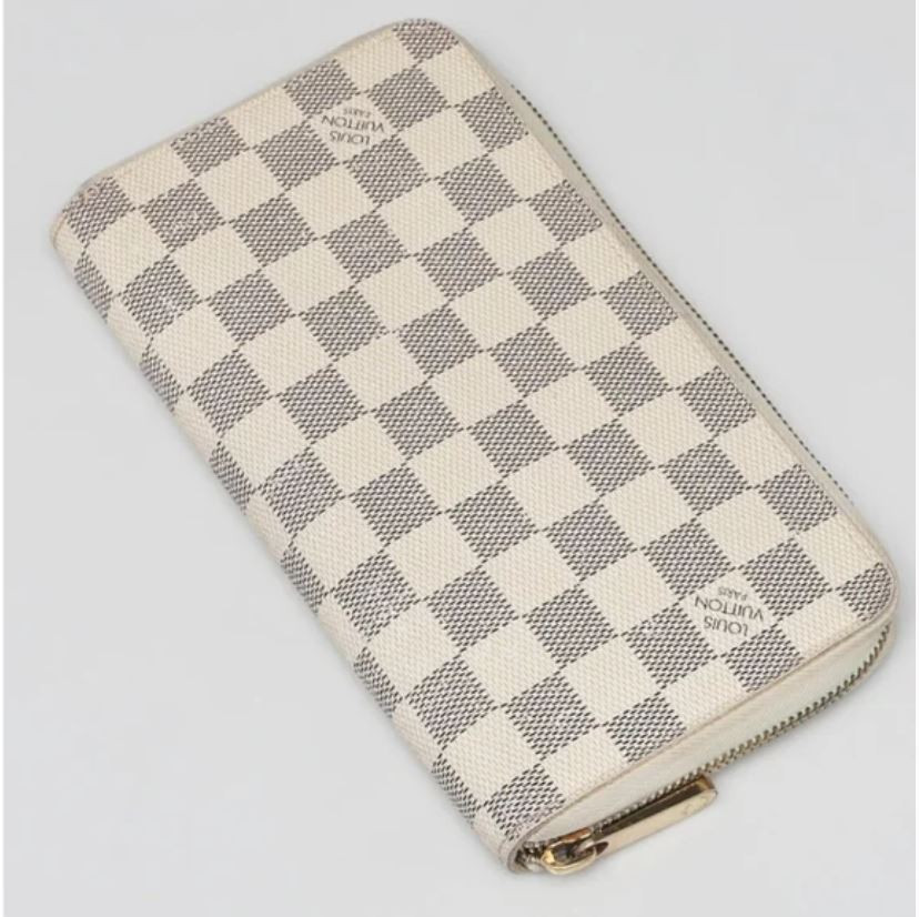 Thumbnail: Louis Vuitton Damier Azur Zippy Organizer Wallet