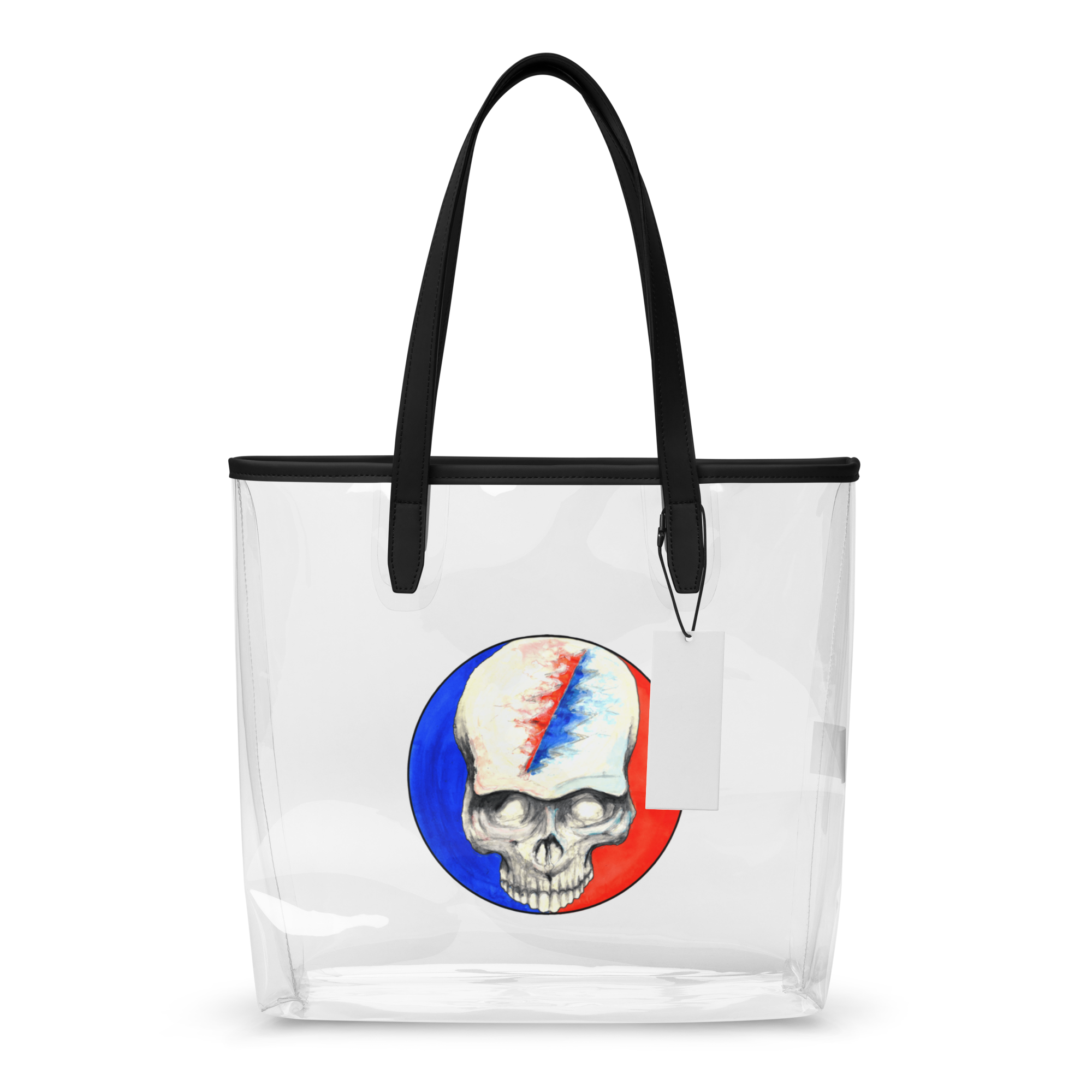 Steal Your Face Clear Tote Bag