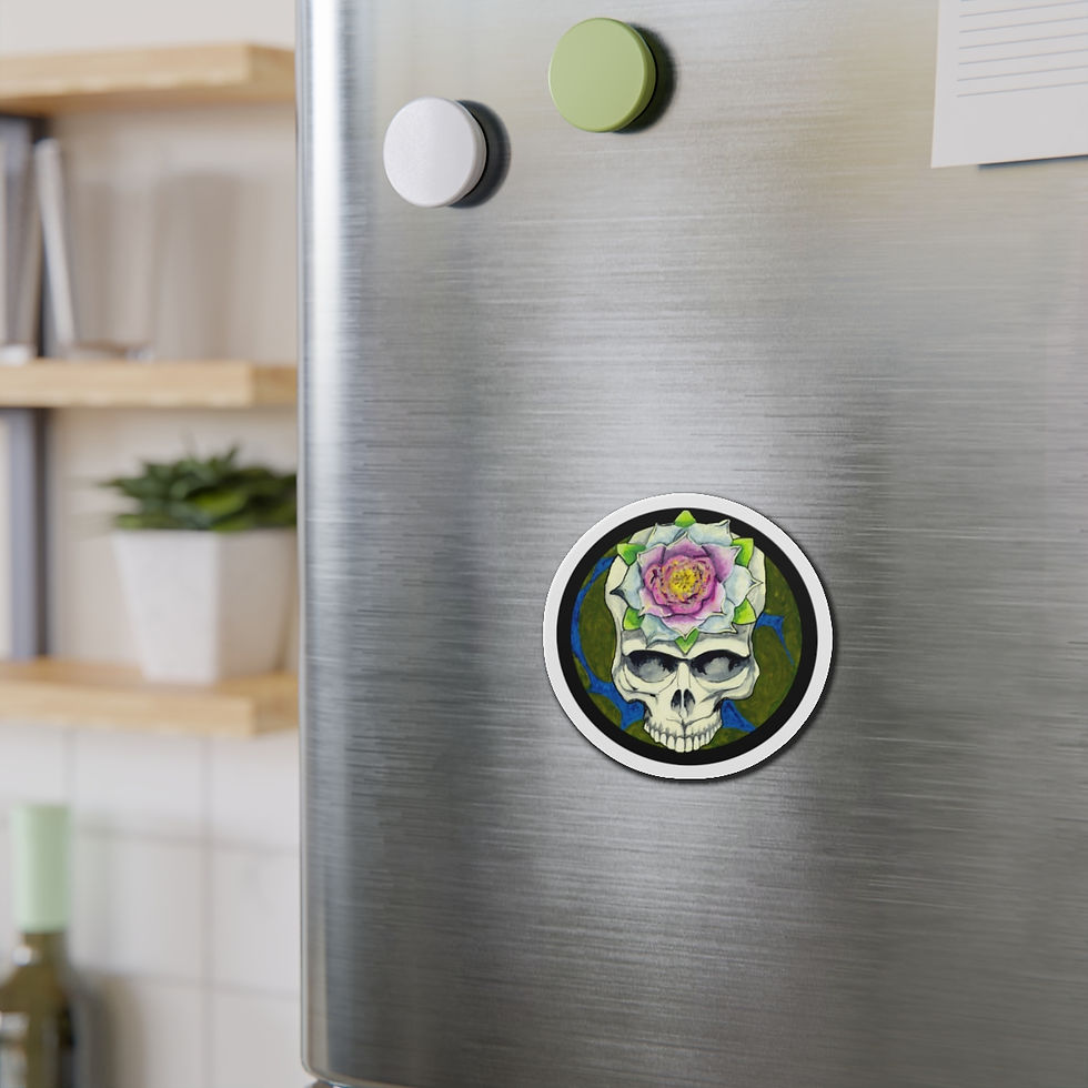 Thumbnail: Steal Your Lotus Die-Cut Magnets