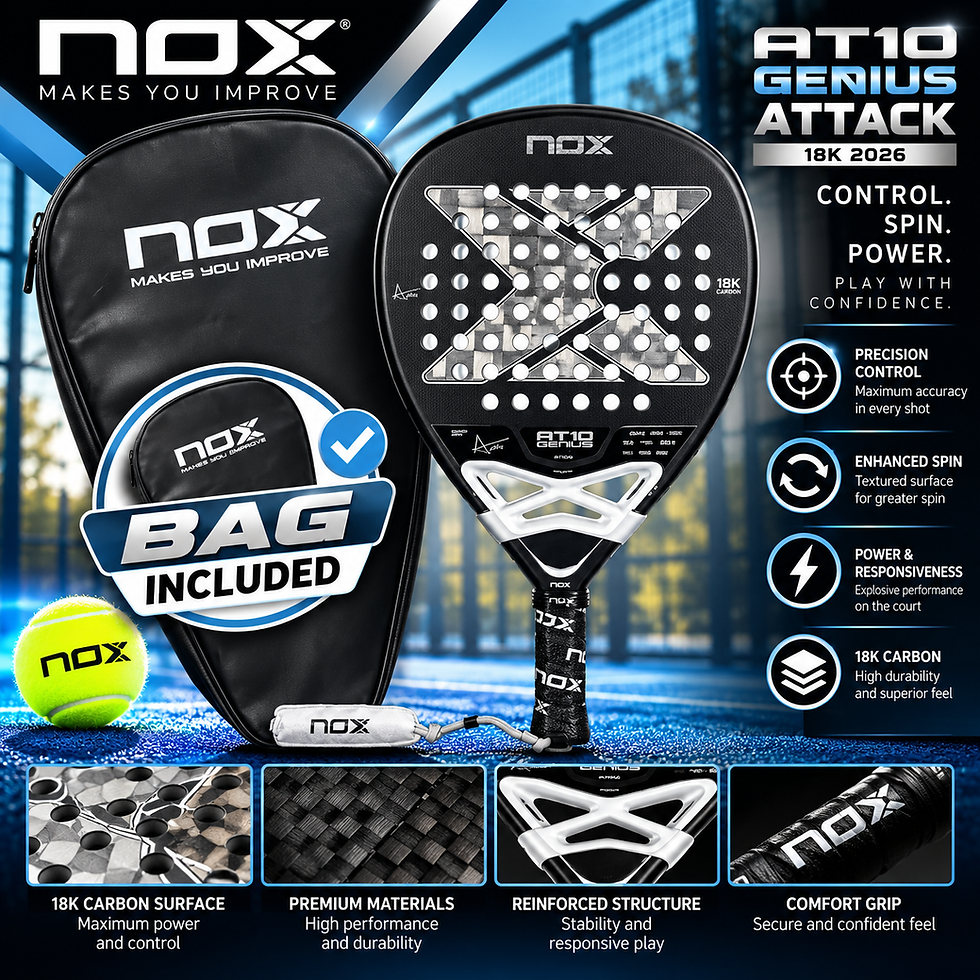 Thumbnail: NOX Professional Performance Padel Racket – Carbon Series