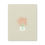 Thumbnail: Minimalist Floral Canvas Art – Peach Line-Drawing Bouquet on Neutral Matte
