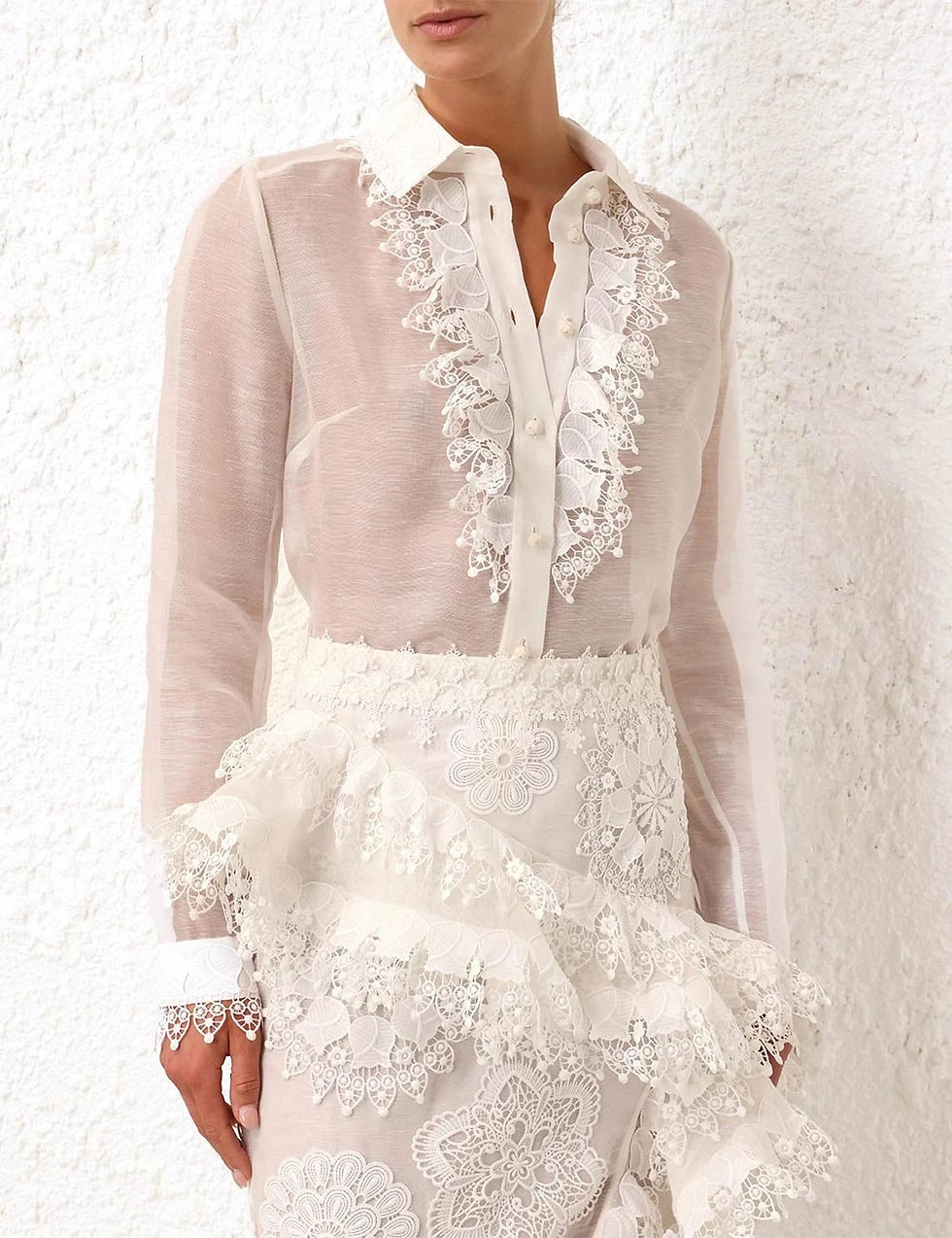 Thumbnail: Matchmaker Doily Shirt & Skirt Set