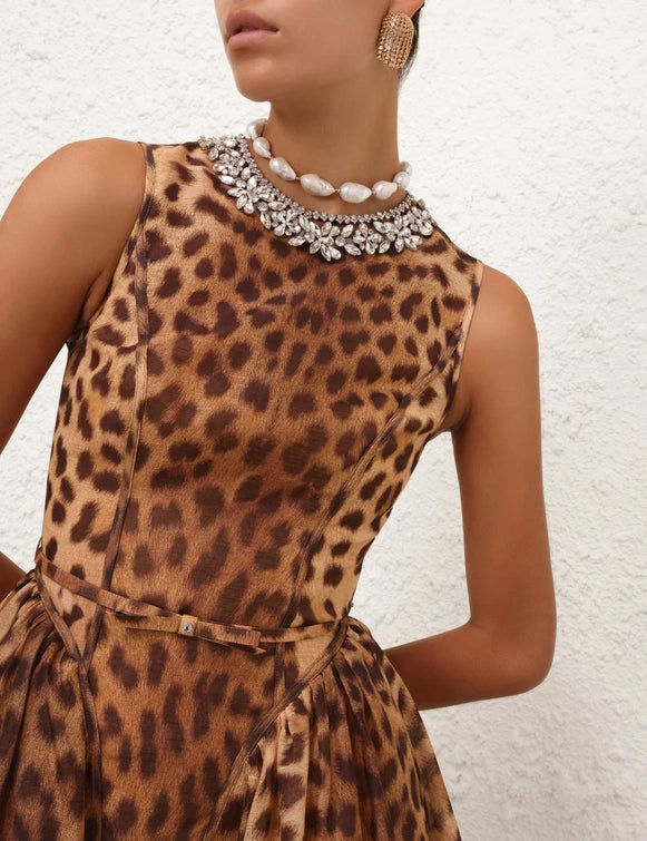 Thumbnail: Crush Panelled Mini Dress